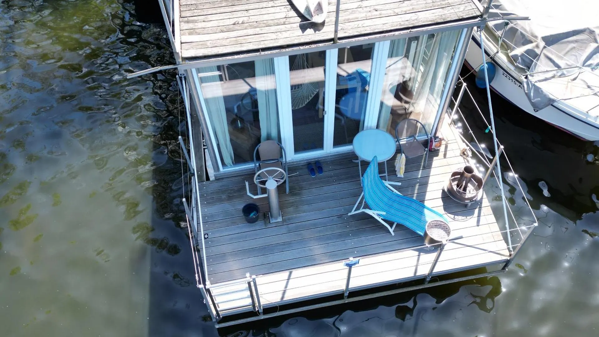 Hausboot Insel Valentinswerder Berlinアパートメント ドイツ